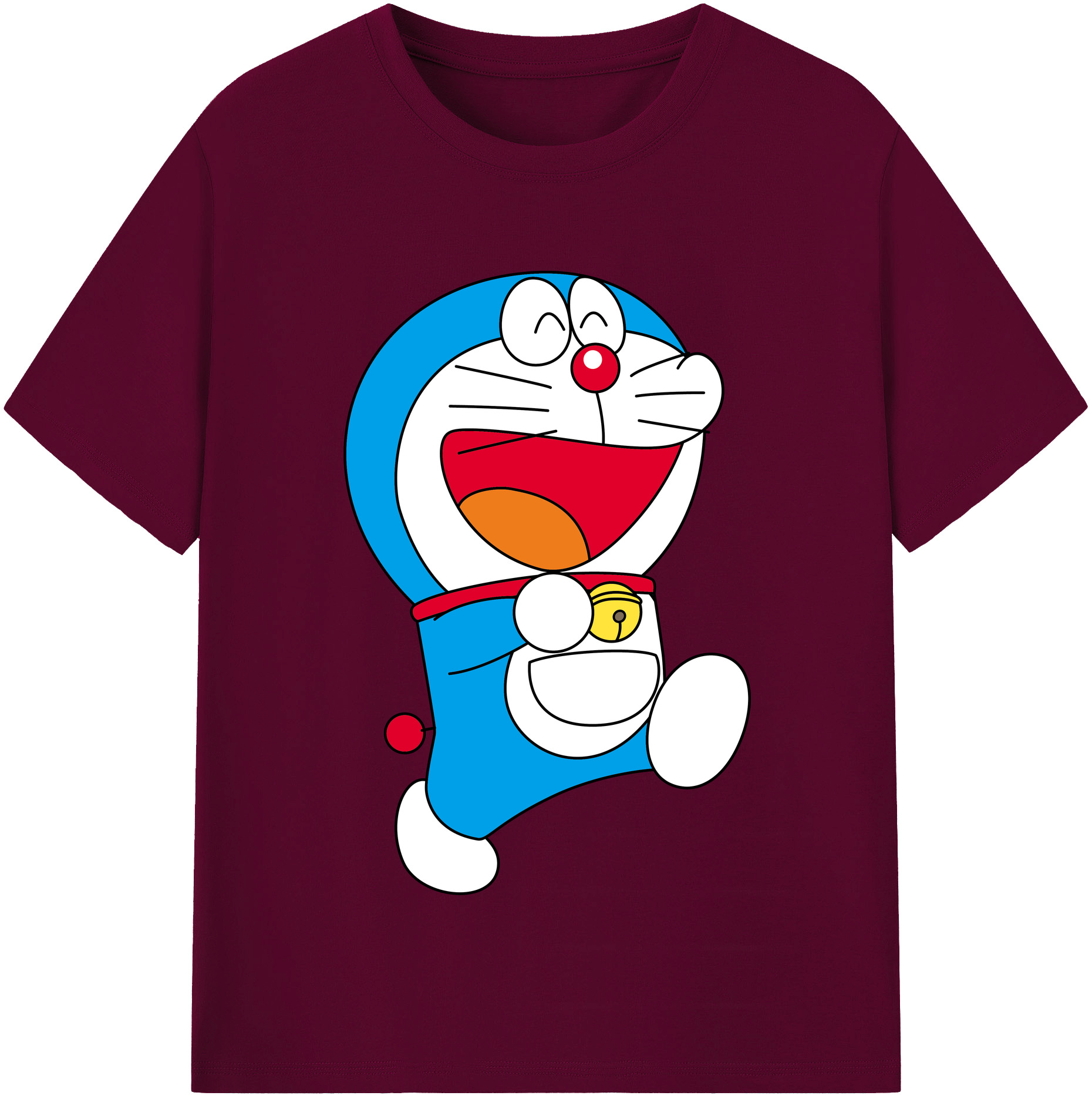 （画像用） ドラえもん Doraemon レディースカジュアルプリントTシャツ（綿100％）